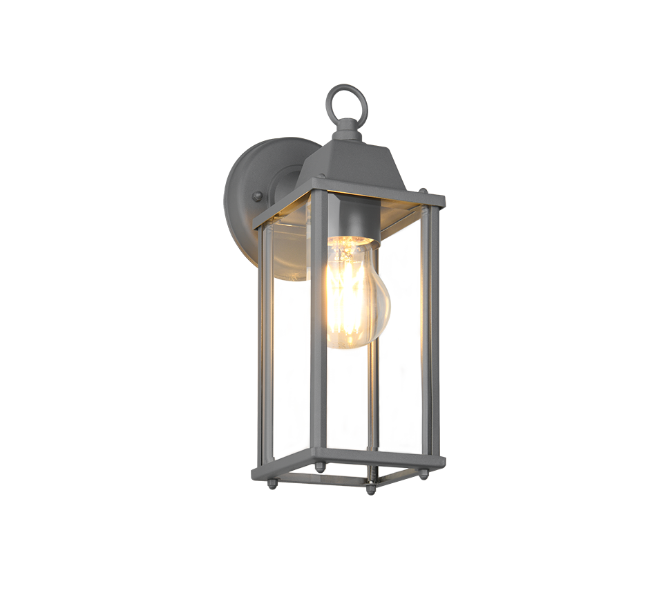 Olona wall lamp E27 anthracite — 201960142