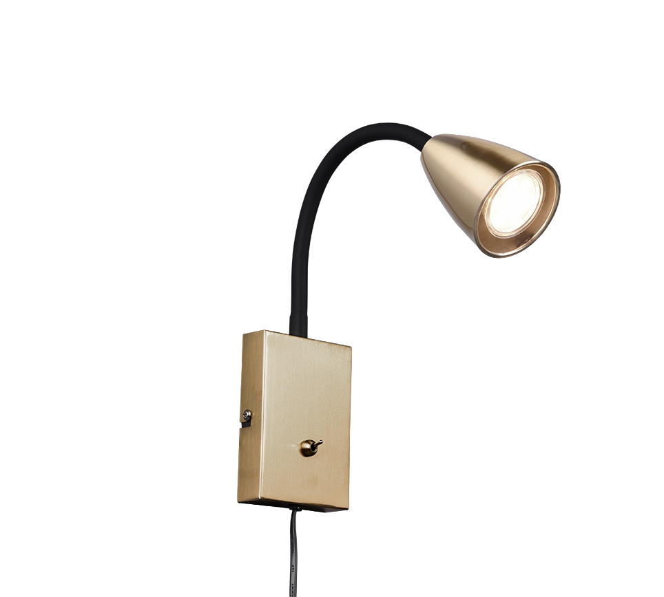 Wanda wall lamp GU10 matt brass — 202670108