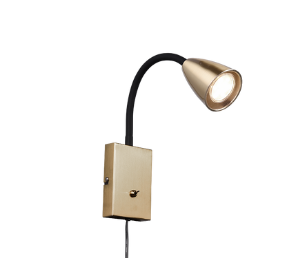 Wanda wall lamp GU10 matt brass — 202670108
