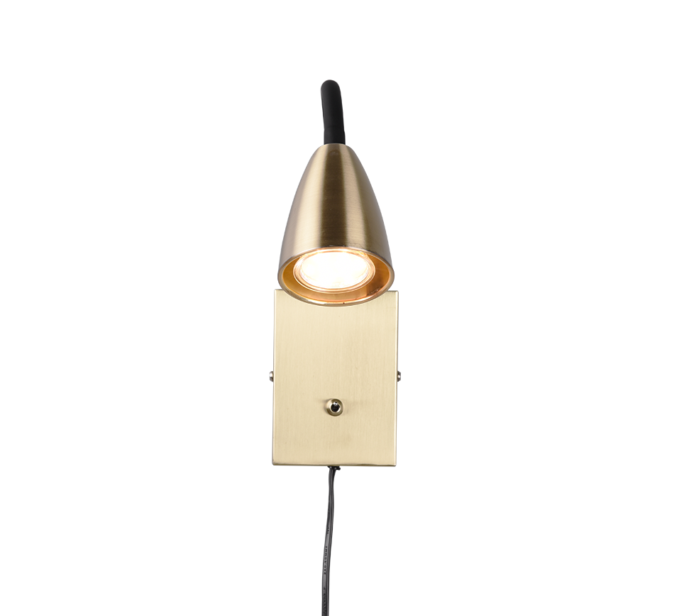 Wanda wall lamp GU10 matt brass — 202670108