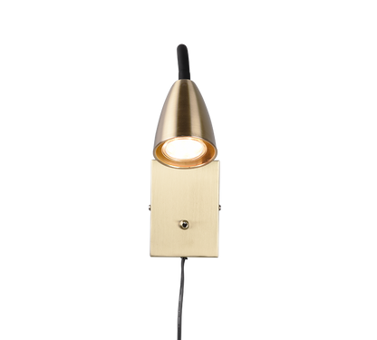 Wanda wall lamp GU10 matt brass — 202670108