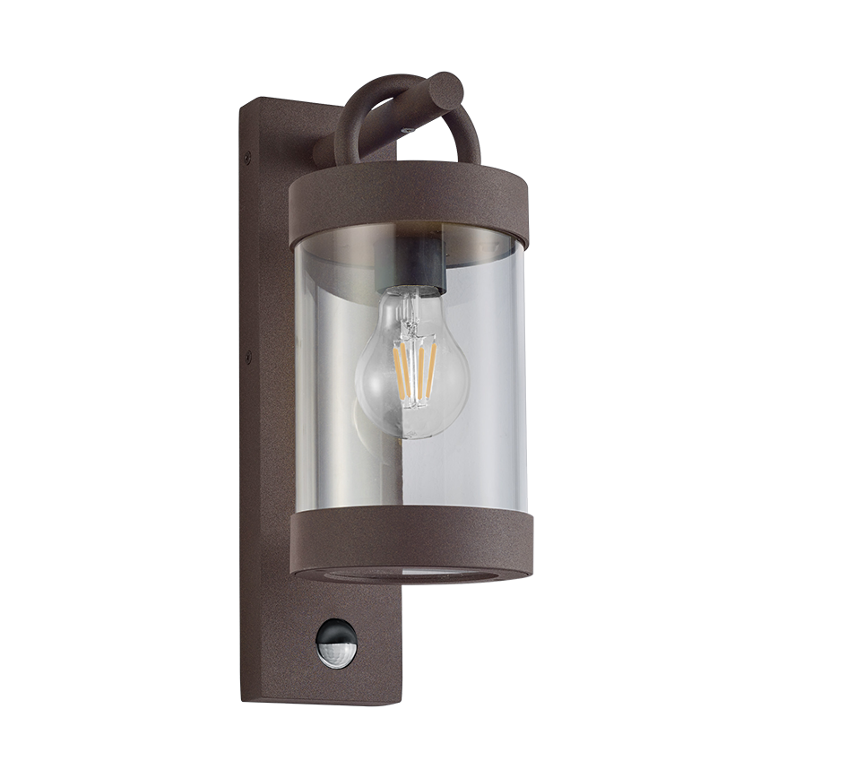 Sambesi wall lamp E27 rustic motion sensor — 204169124