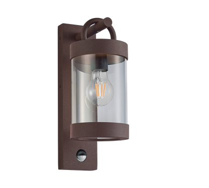 Sambesi wall lamp E27 rustic motion sensor — 204169124