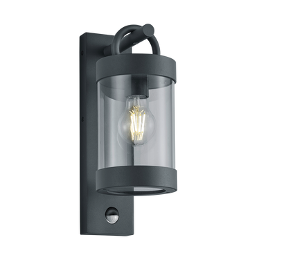 Sambesi wall lamp E27 anthracite motion sensor — 204169142