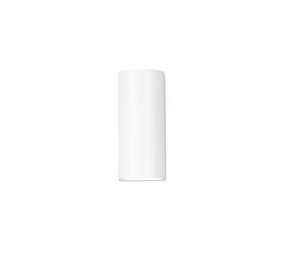 Roya wall lamp 2xGU10 matt white round — 204260231