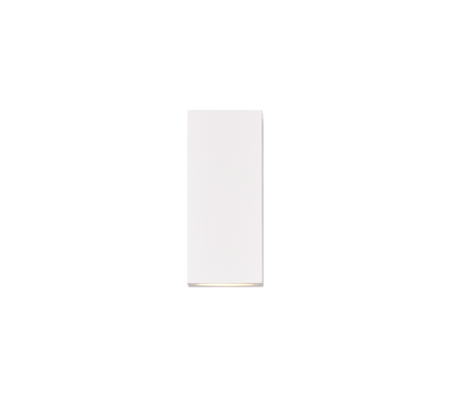 Roya wall lamp 2xGU10 matt white square — 204269231