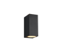 Roya wall lamp 2xGU10 anthracite square — 204269242
