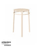 Unopiù Salò Tall round table – Ø77 H110 cm, sage green | Unopiù