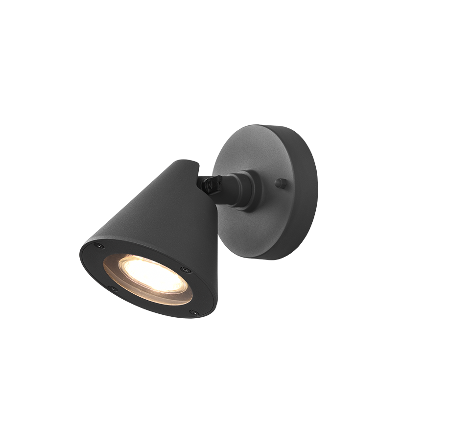 Kaveri wall lamp GU10 anthracite — 206060142