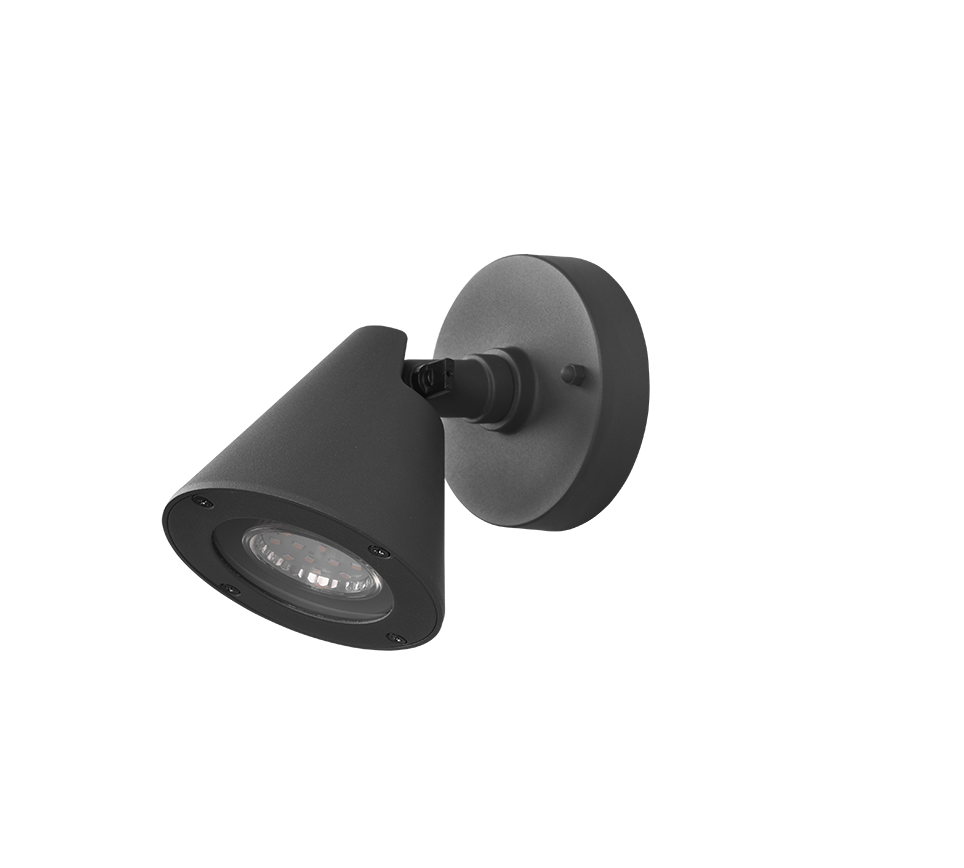 Kaveri wall lamp GU10 anthracite — 206060142
