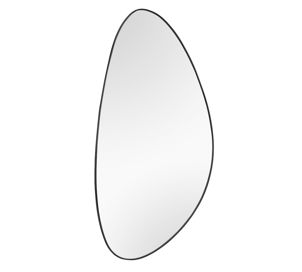 Ida mirror 40 x 60 cm black