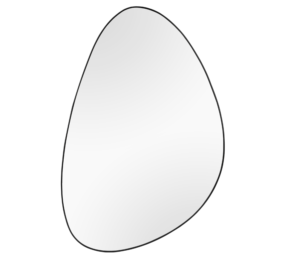 Ida mirror 40 x 60 cm black