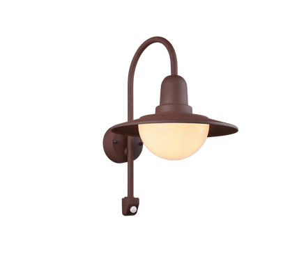 Norman wall lamp E27 rustic motion sensor — 207269124