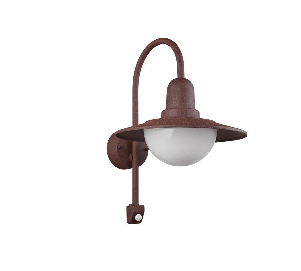 Norman wall lamp E27 rustic motion sensor — 207269124