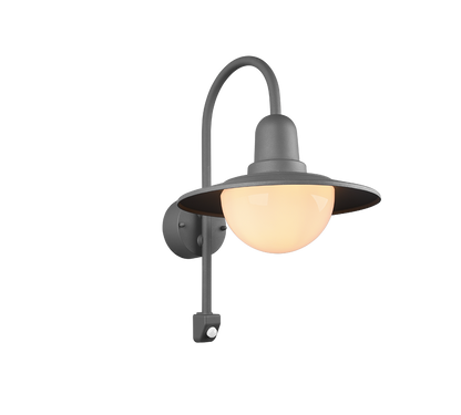 Norman wall lamp E27 anthracite motion sensor — 207269142