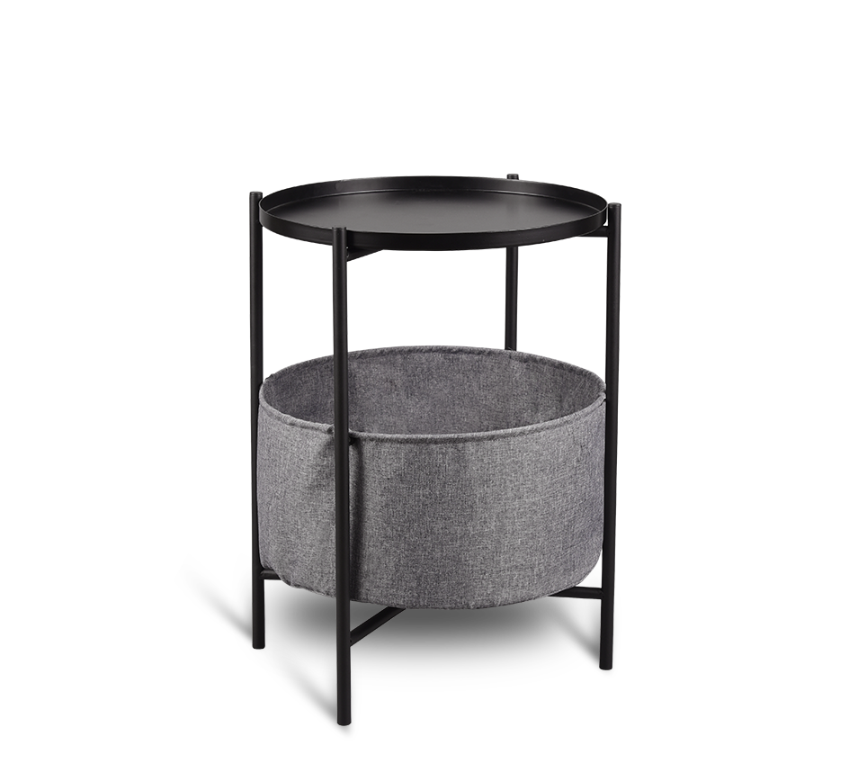 Sue side table Ø45 cm black