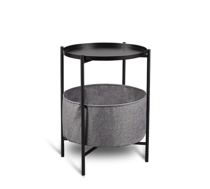 Sue side table Ø45 cm black