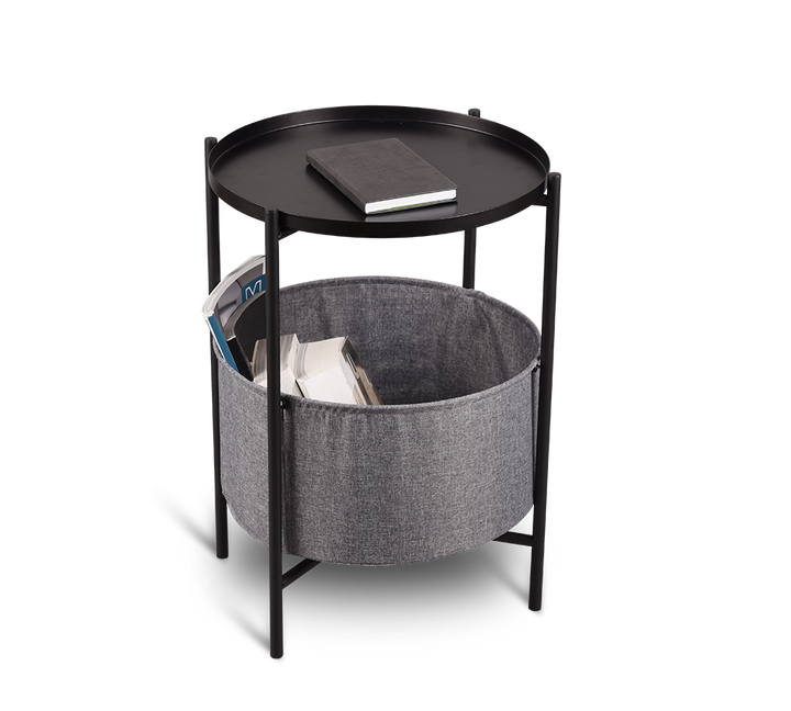 Sue side table Ø45 cm black