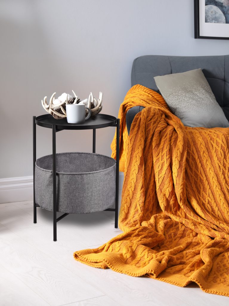 Sue side table Ø45 cm black