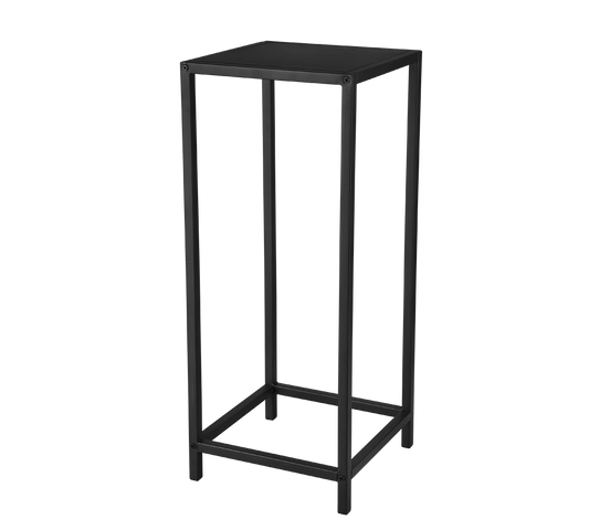 Vera side table 25x25x60 cm black