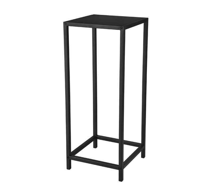 Vera side table 25x25x60 cm black