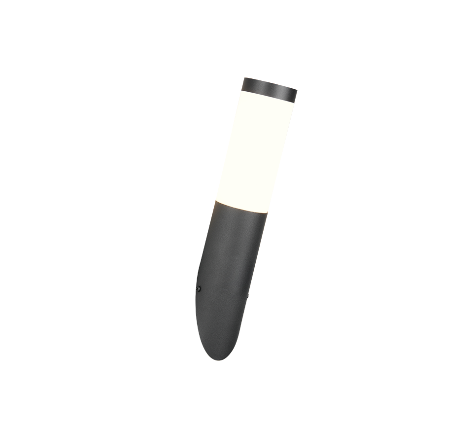 Trioto wall lamp E27 matt black/white — 209760132