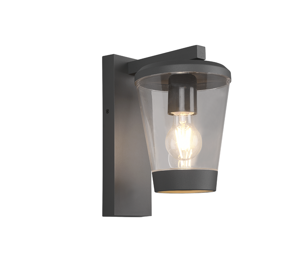 Cavado wall lamp E27 anthracite — 211060142