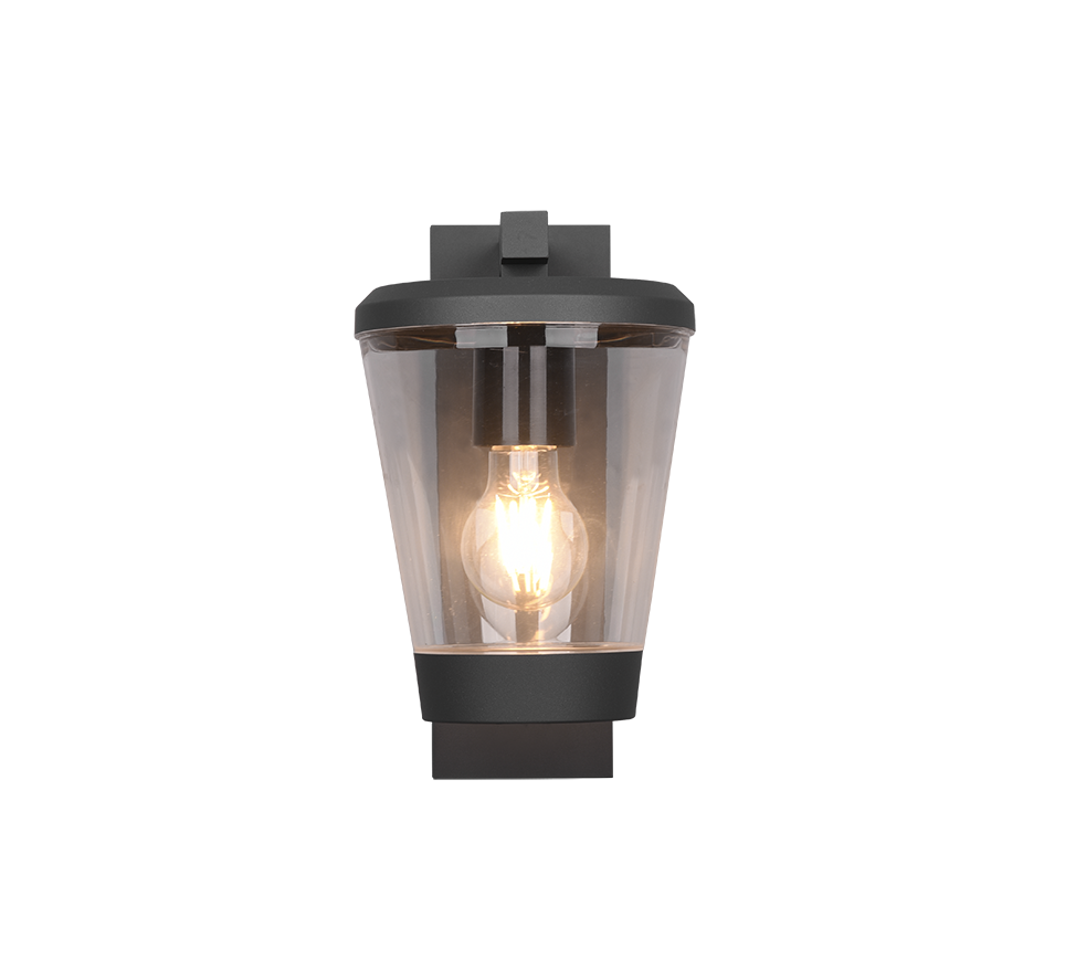 Cavado wall lamp E27 anthracite — 211060142