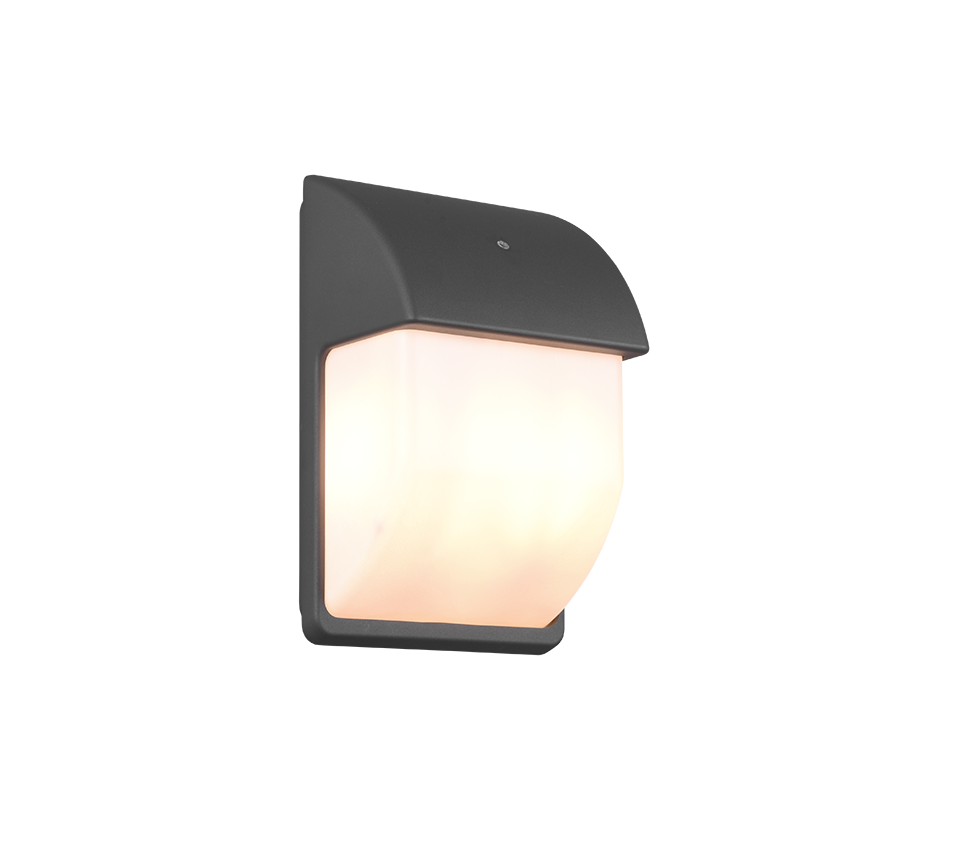 Mersey LED number lamp anthracite dusk sensor — 212160242
