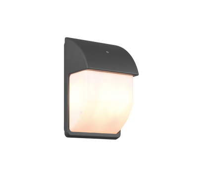 Mersey LED number lamp anthracite dusk sensor — 212160242