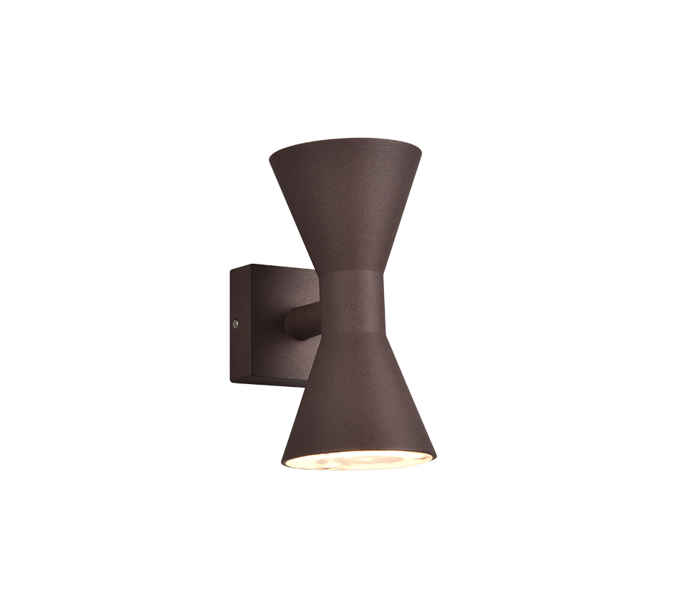 Ardas wall lamp 2-pc GU10 rustic — 212560224