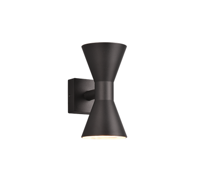 Ardas wall lamp 2-pc GU10 matt black — 212560232