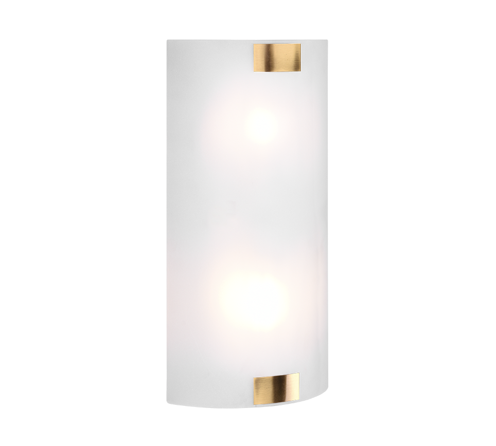 Pura wall lamp 40 cm 2xE27 antique brass — 212700204
