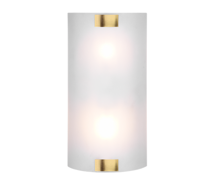 Pura wall lamp 40 cm 2xE27 antique brass — 212700204