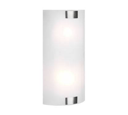 Pura wall lamp 40 cm 2xE27 brushed steel — 212700207