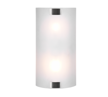 Pura wall lamp 40 cm 2xE27 brushed steel — 212700207