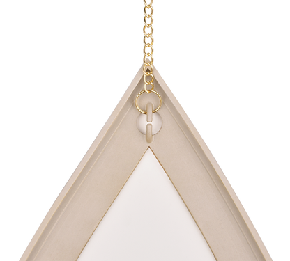 Milena mirror set gold 3-pack