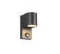 Roya wall lamp GU10 anthracite round motion sensor — 214260142