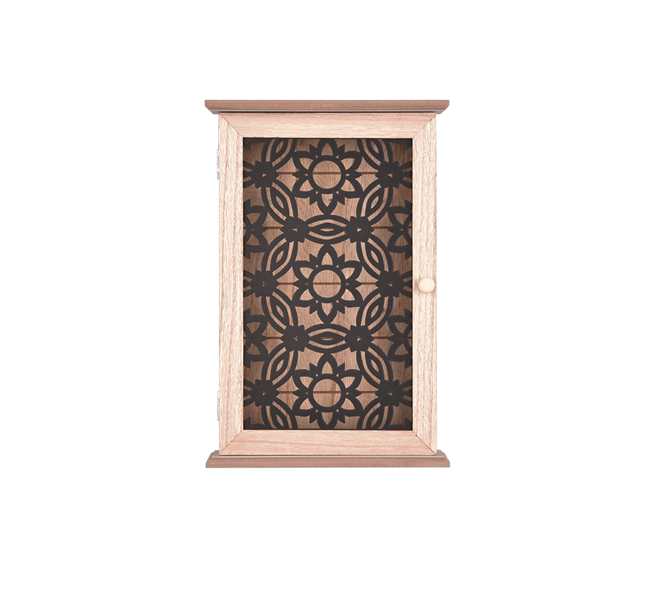 Irena key cabinet wood