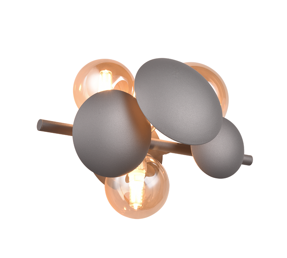 Bubble wall lamp 3xG9 anthracite — 217400342
