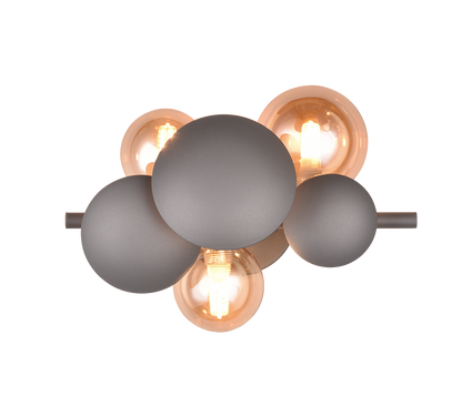 Bubble wall lamp 3xG9 anthracite — 217400342