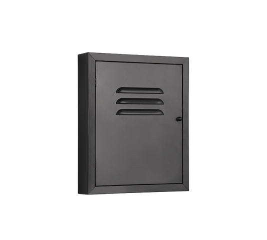 Alicia key cabinet 23 x 28 black