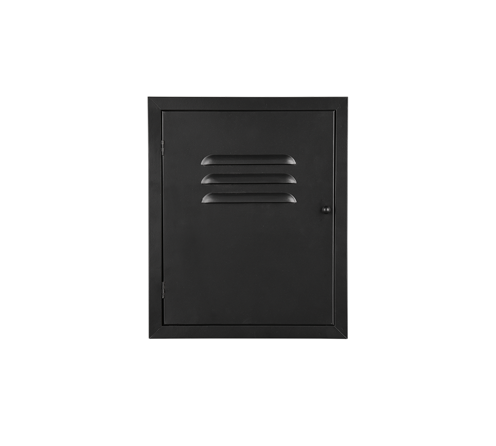 Alicia key cabinet 23 x 28 black