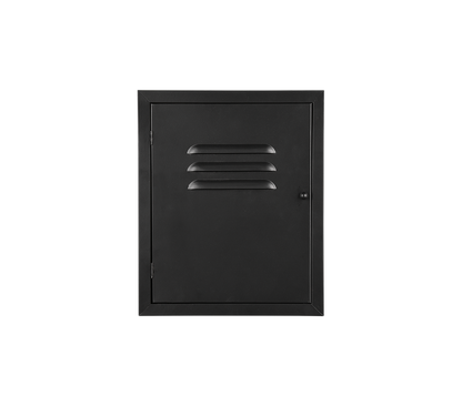 Alicia key cabinet 23 x 28 black