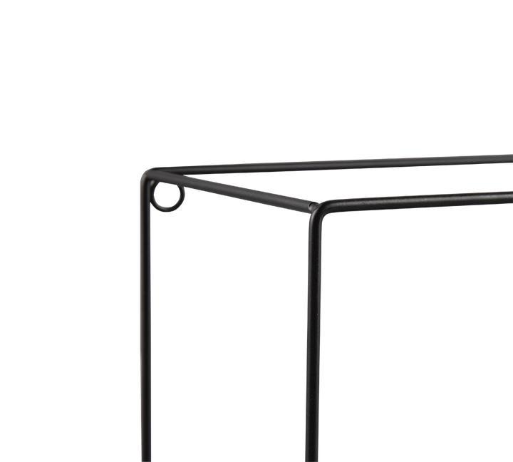 Anita wall shelves set 3-pack black