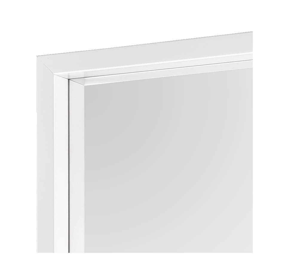 Alea mirror 34 x 45 cm white