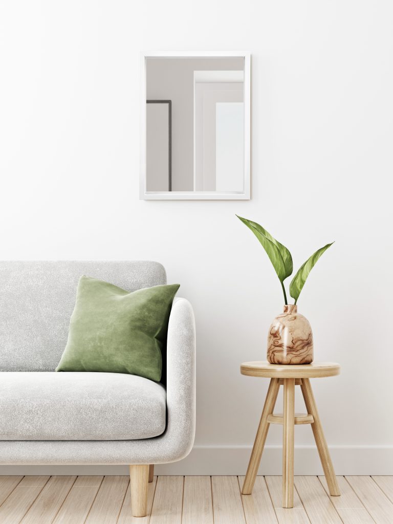 Alea mirror 34 x 45 cm white