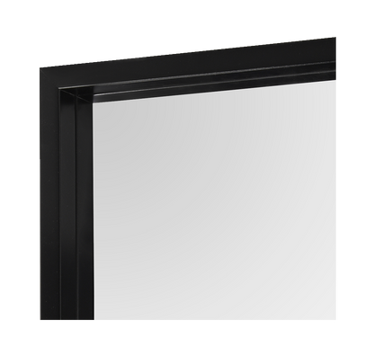 Alea mirror 34 x 45 cm black
