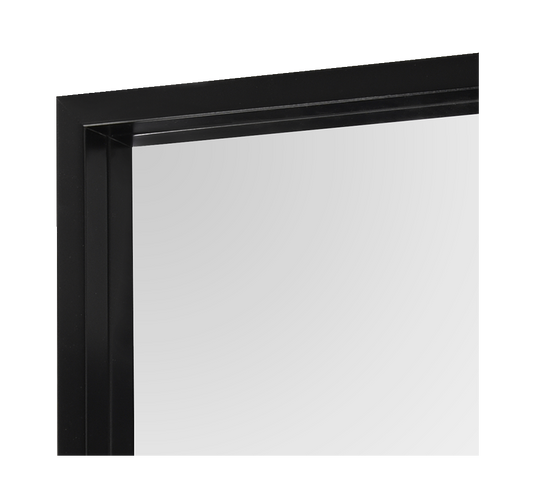 Alea mirror 34 x 45 cm black