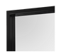 Alea mirror 34 x 45 cm black